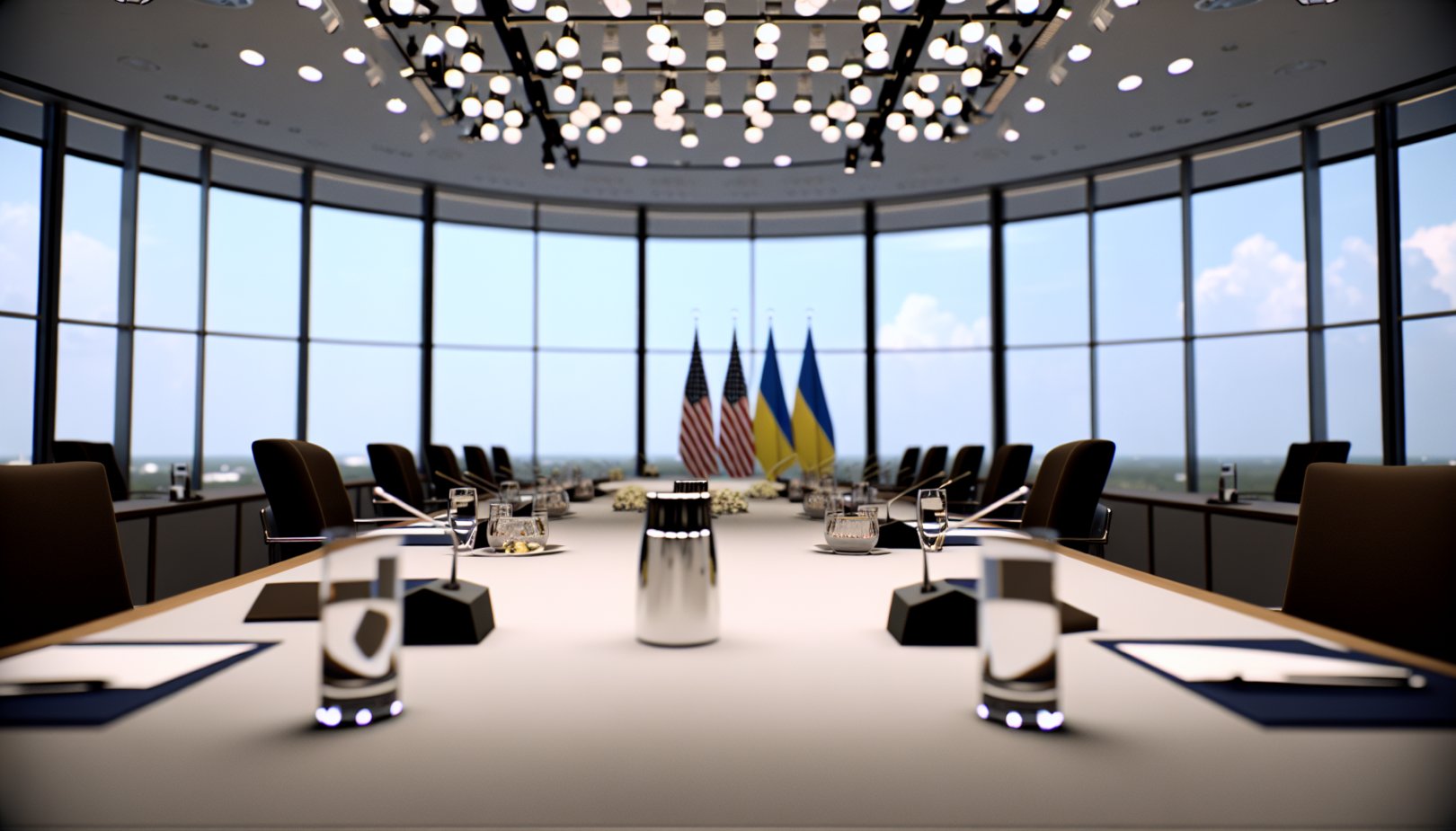 USA og Ukraina i fremskritt, men Russland truer med militær makt