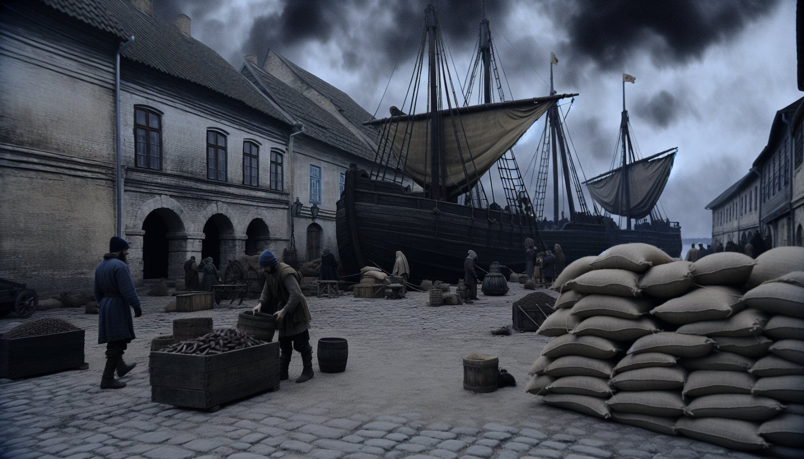 Mystisk vulkanutbrudd førte til svartedauden i Europa