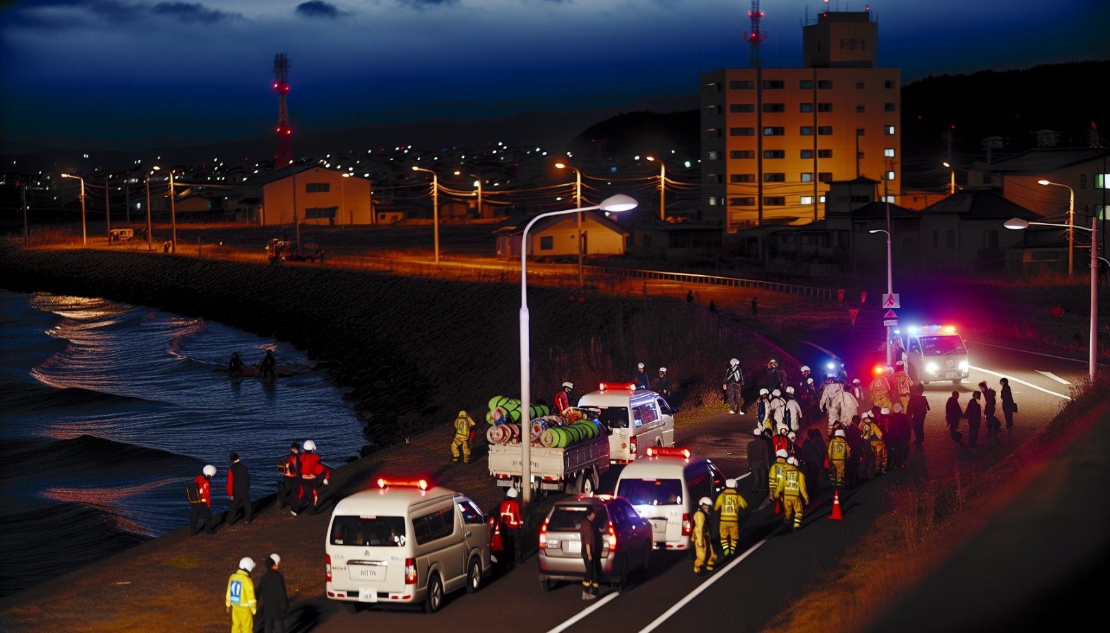 Jordskjelv på 7,6 rammer Japan: 90 000 evakuert etter tsunamivarsel