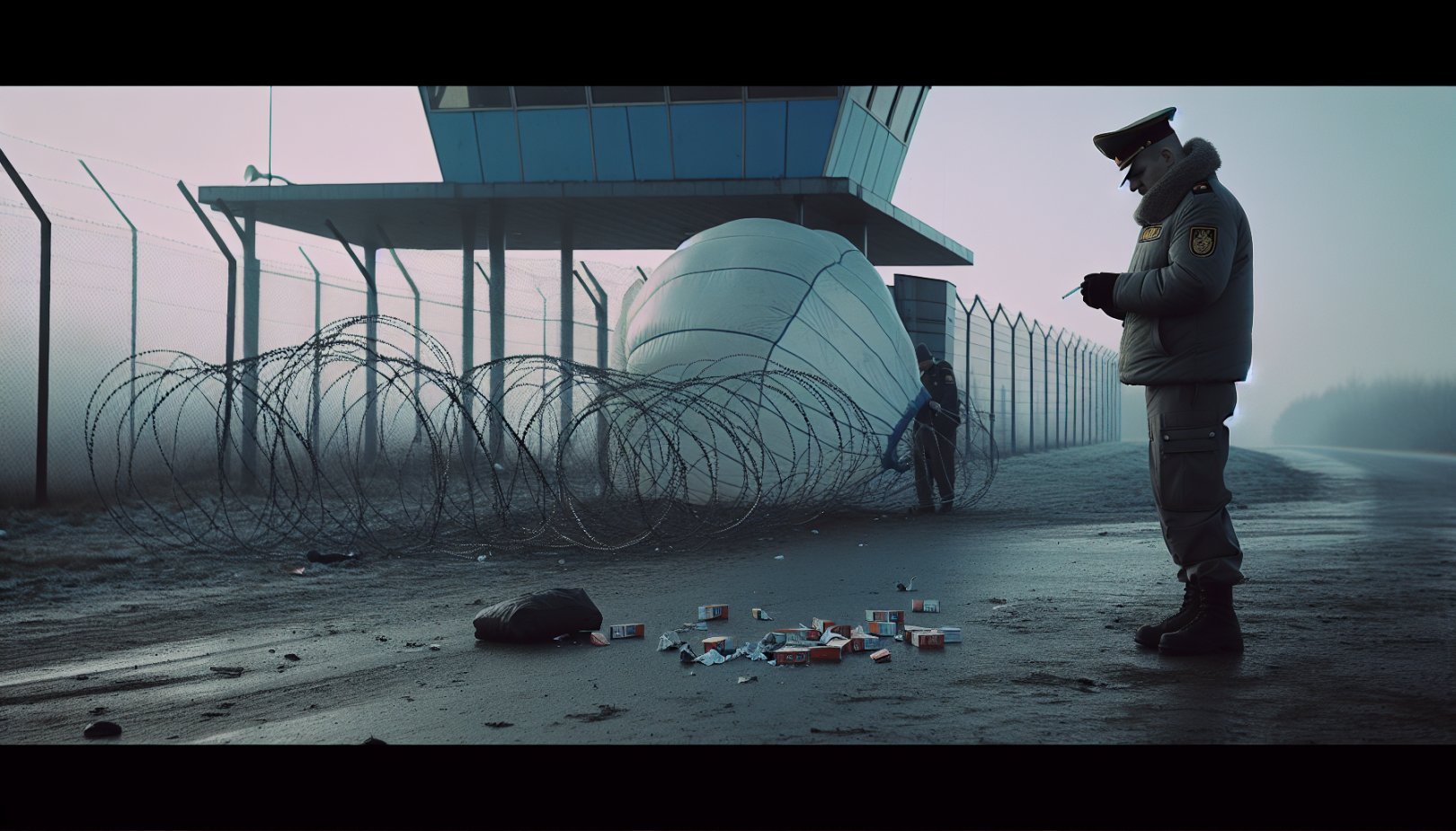 Smuglerballonger fra Belarus utfordrer Litauens sikkerhet