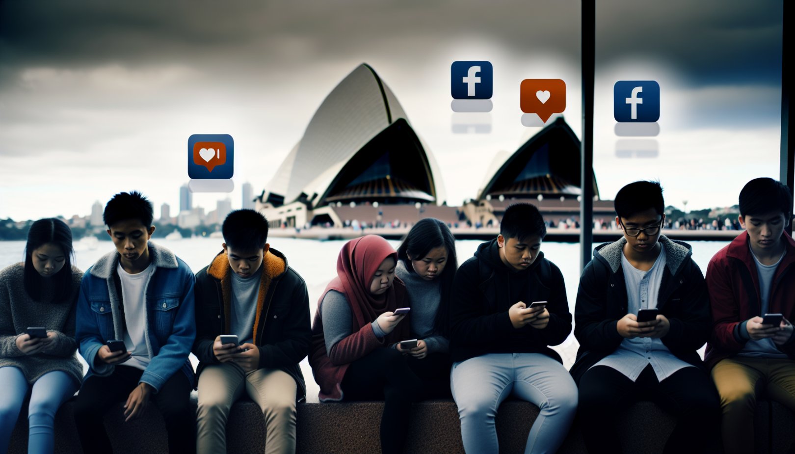 Australia innfører historisk 16-årsgrense for sosiale medier