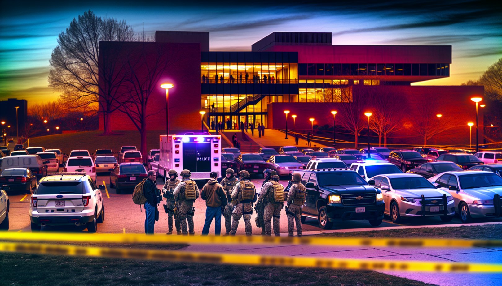 Masseskyting ved Brown University: To drept og gjerningsmann på frifot