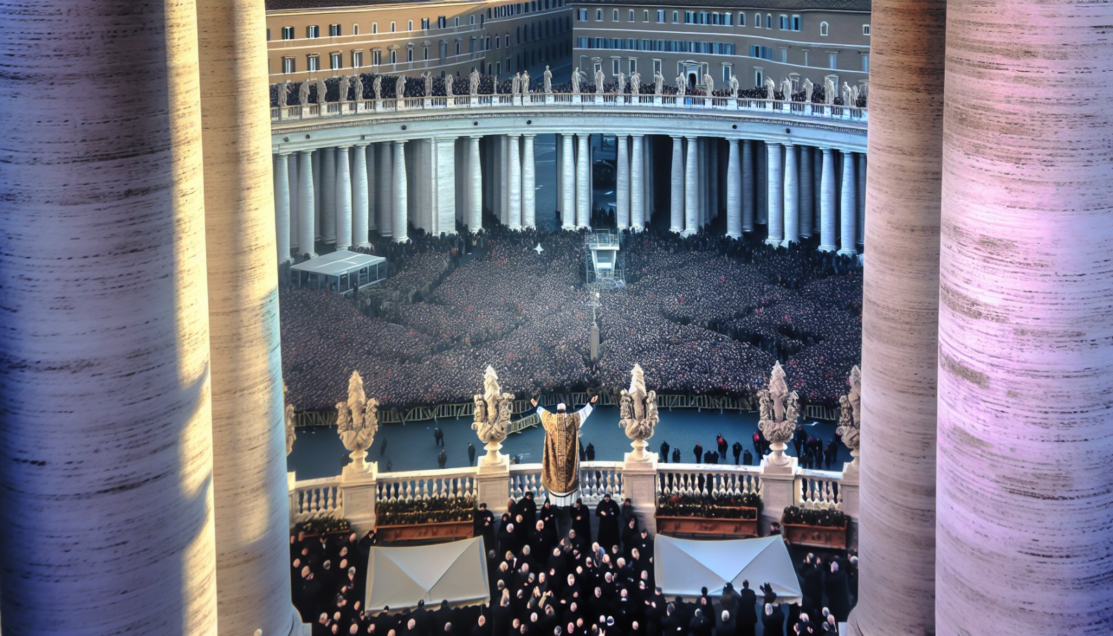 Pave Leo XIVs klare budskap: Fred og dialog i julens tegn