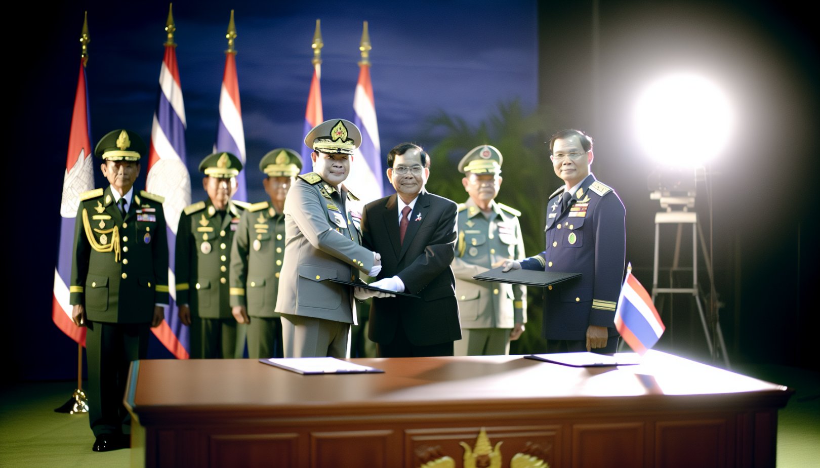 Thailand og Kambodsja inngår våpenhvile etter blodige kamper