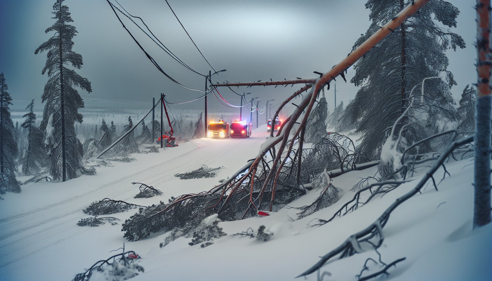 Vinterstorm Johannes herjer Norden: Tre døde og titusener uten strøm