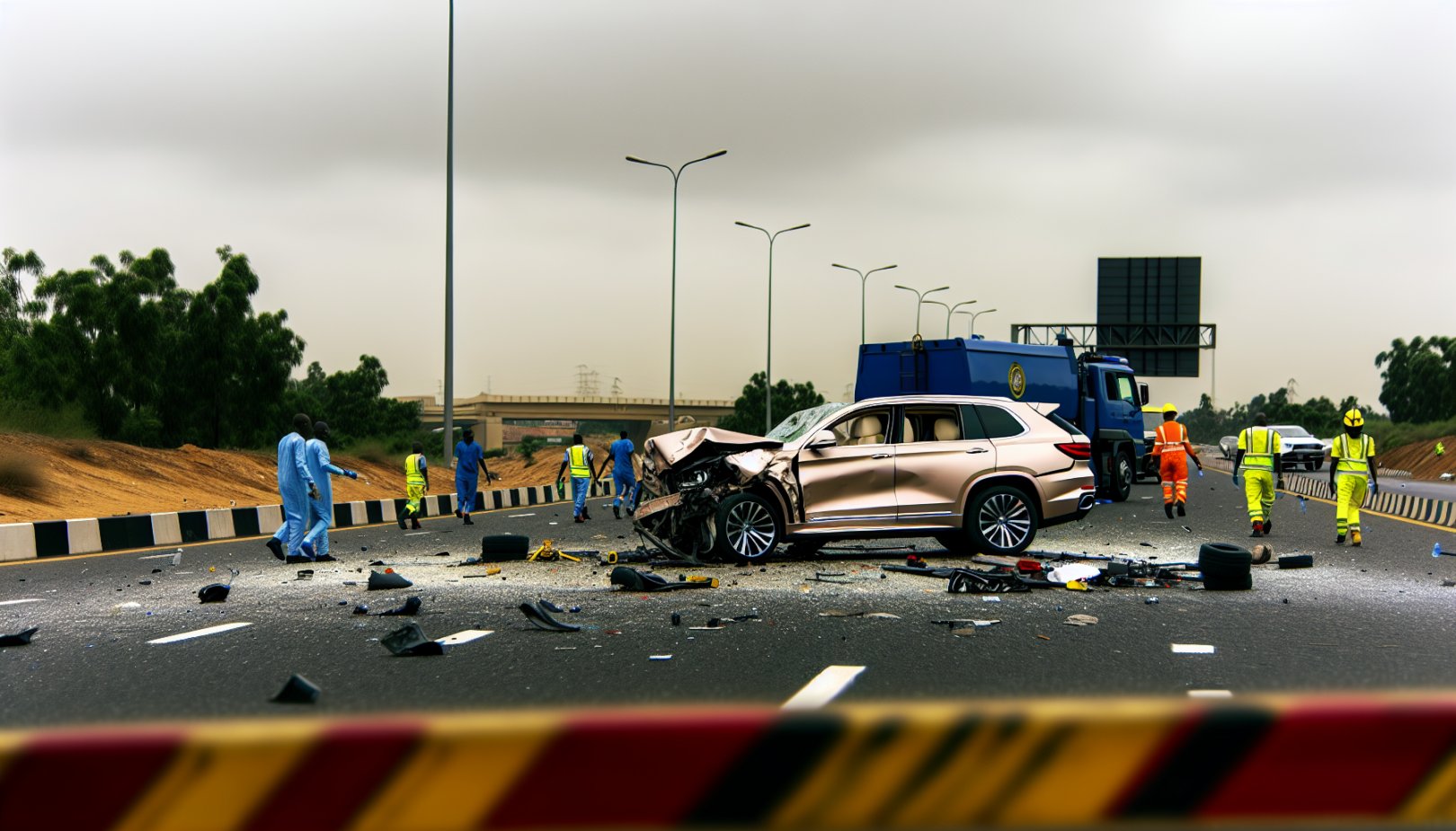 To av Joshuas nærmeste omkommet i bilulykke i Nigeria