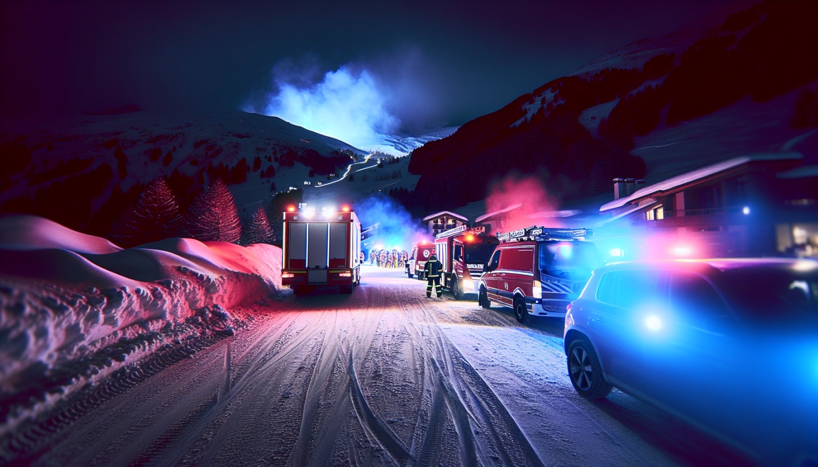 Tragedie i Sveits: 47 døde i brann på nyttårsfest i Crans-Montana