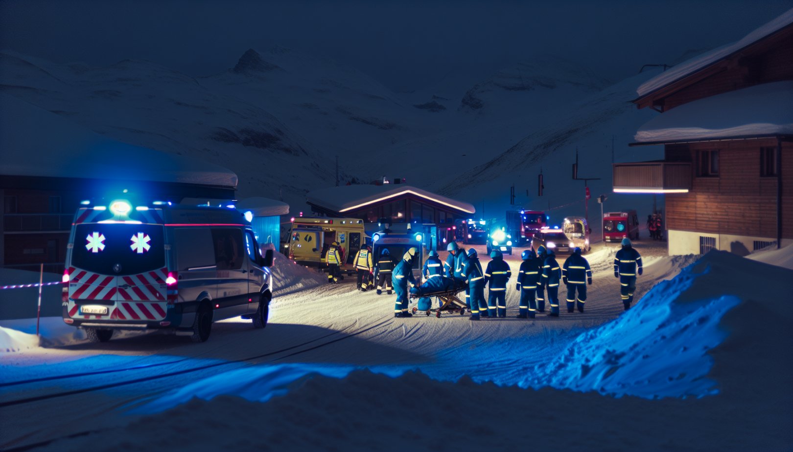 Dødsbrann i Sveits: Minst 40 døde etter nyttårsfest