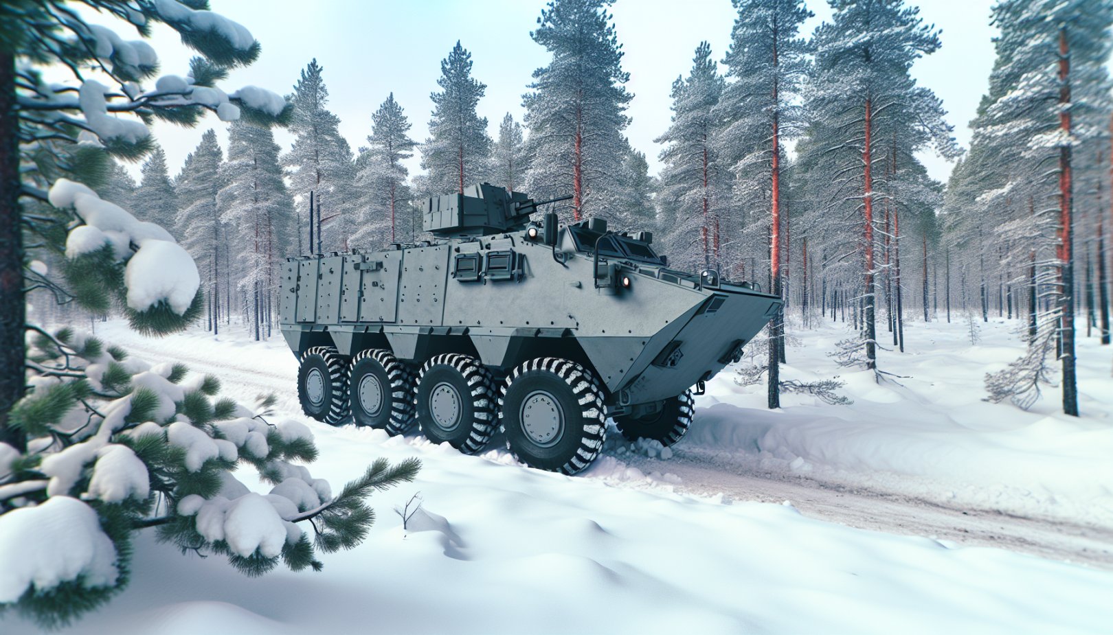 NATO-boost: Finske kampkjøretøy tar arktisk sats i storbestillinger