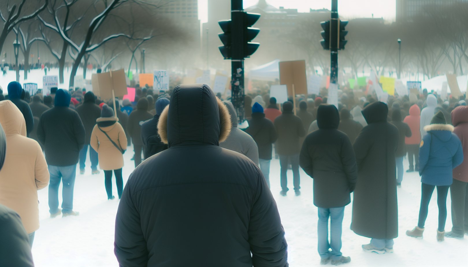 Massive protester etter ICE-skyting i Minneapolis: Krever rettferdighet