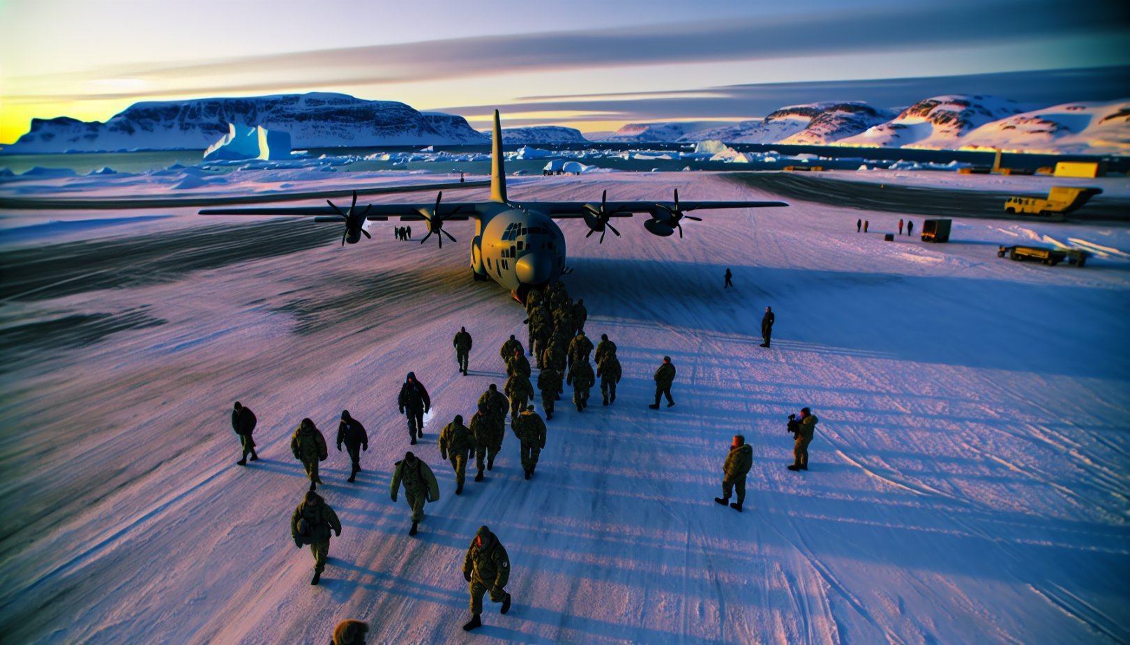 Europeisk militær tilstedeværelse i Grønland utfordrer USA