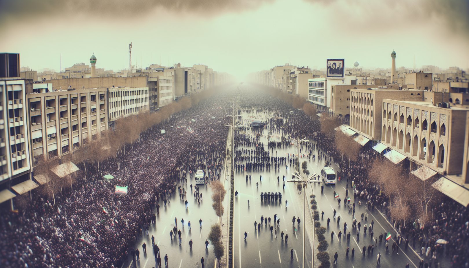 Khamenei anklager USA og Israel for vold: tusenvis av døde hevdes