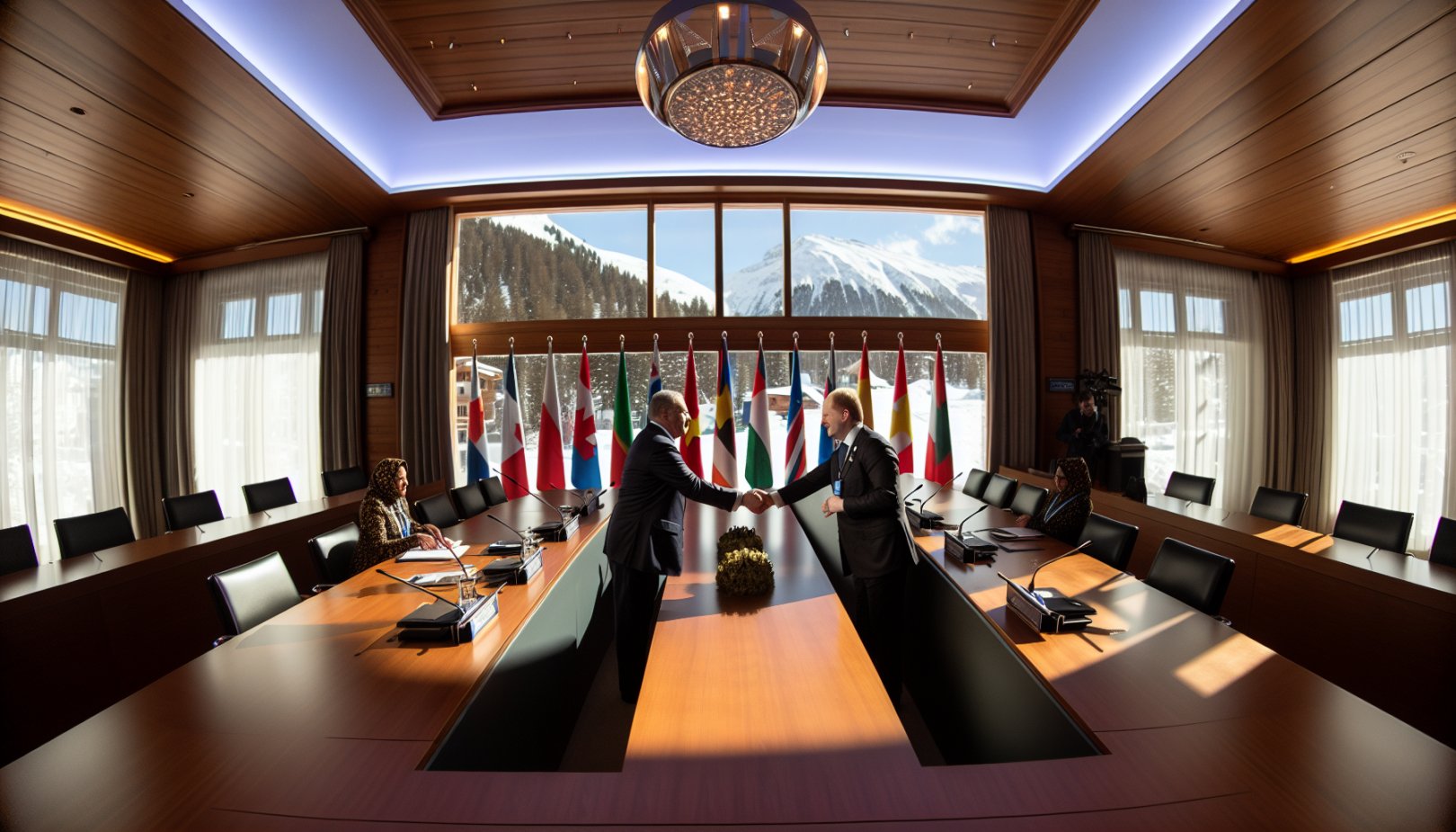 Trump trekker tolltrusler mot Europa etter møtet i Davos