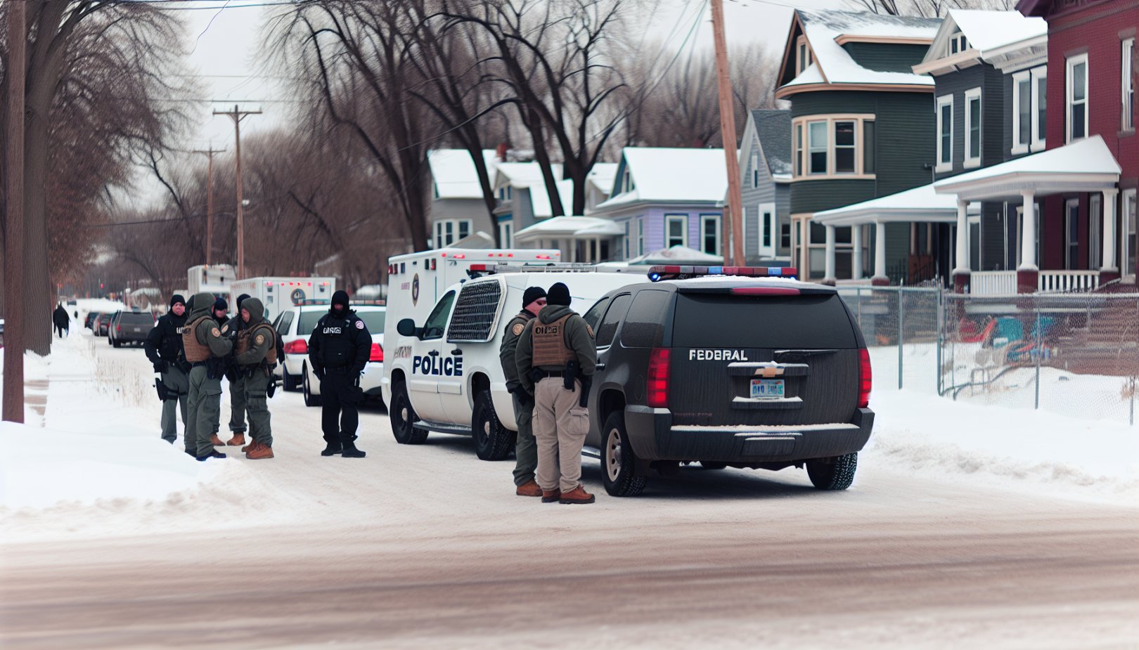 Spenning i Minneapolis: Trump og lokale ledere i skarpe ordvekslinger