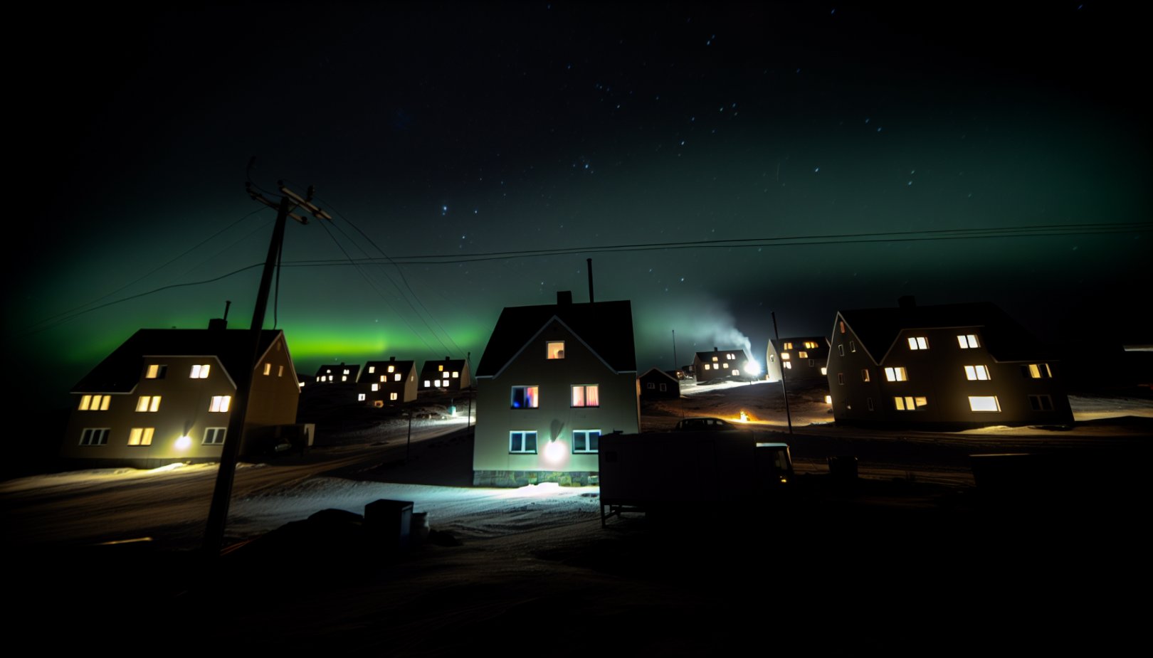 Strømbrudd rammer Nuuk midt i geopolitisk uro rundt Grønland