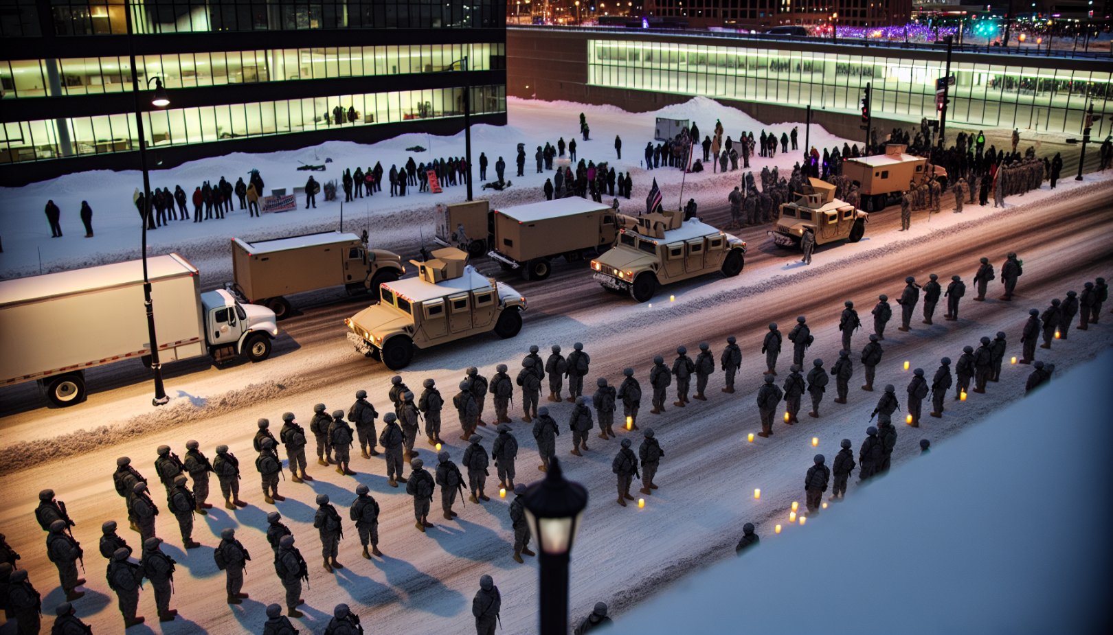 Kaos i Minneapolis: Dødelig skyting utløser nasjonal konflikt