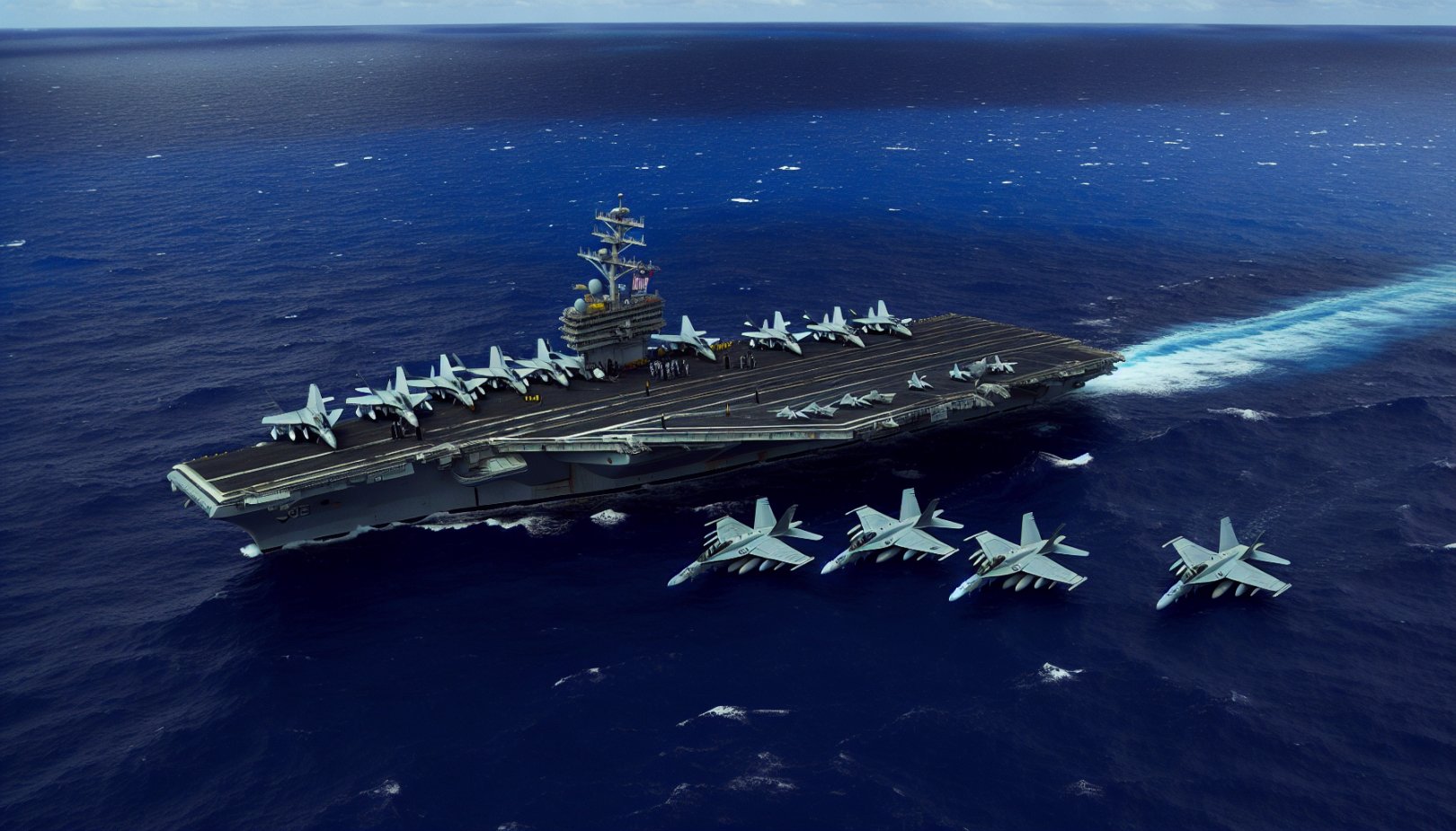 USA øker presset mot Iran med stor militæroppbygging i Gulfen