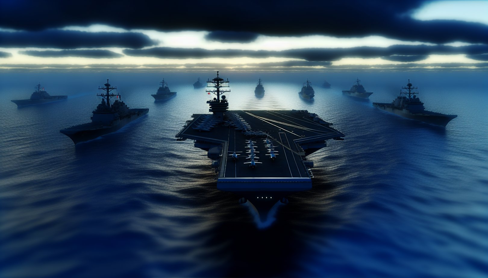 USA sender storflåte nær Iran – økende spenning og frykt for konflikt