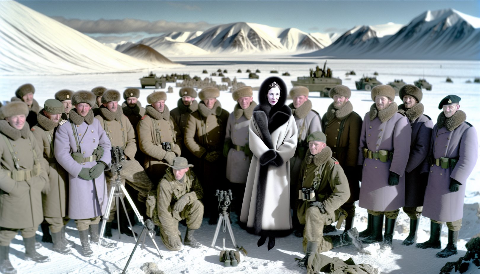 Prinsesse Ingrid markerer norsk nærvær ved grensen til Russland