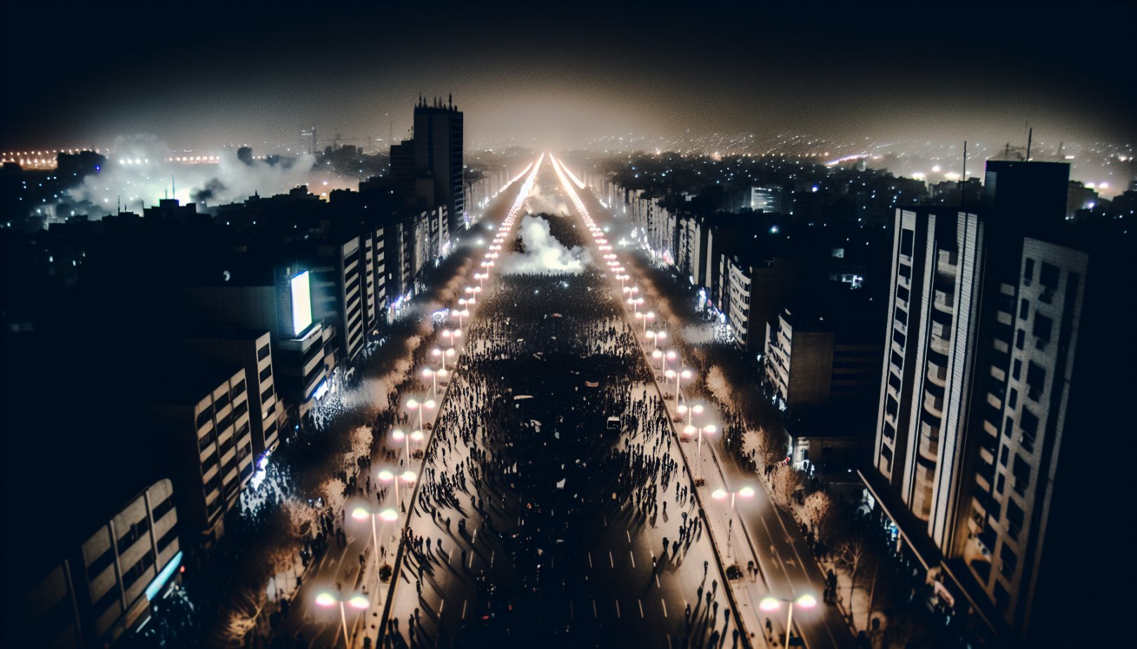 Iran: Dødelig nedslakting av demonstranter sjokkerer verden