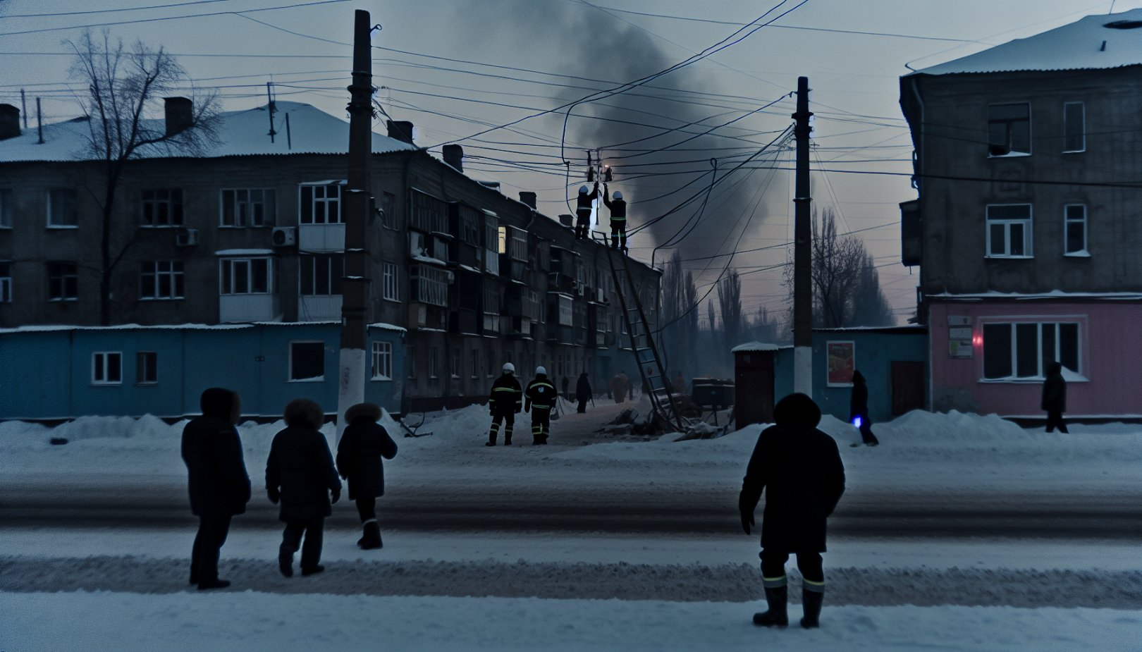 Russland intensiverer angrep: Kuldekaos i Ukraina