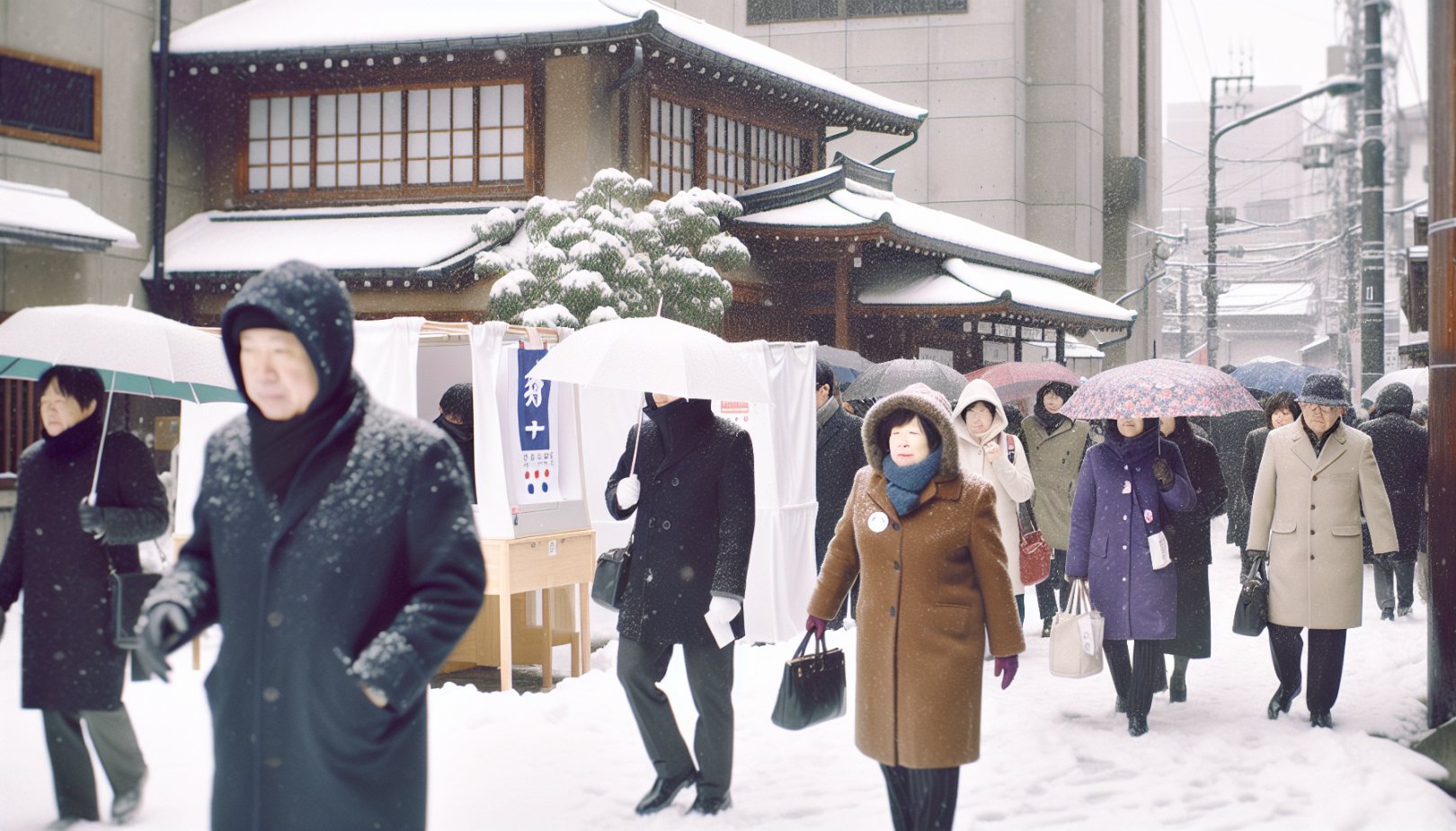 Japans første kvinnelige statsminister sikrer historisk valgseier