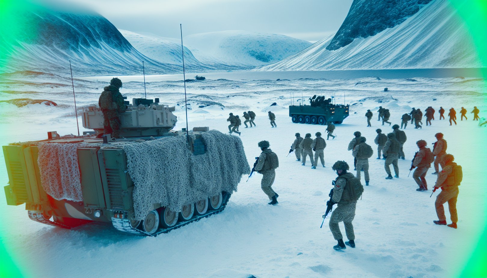 Storbritannia dobler soldater i Norge: Reaksjon på russisk aktivitet